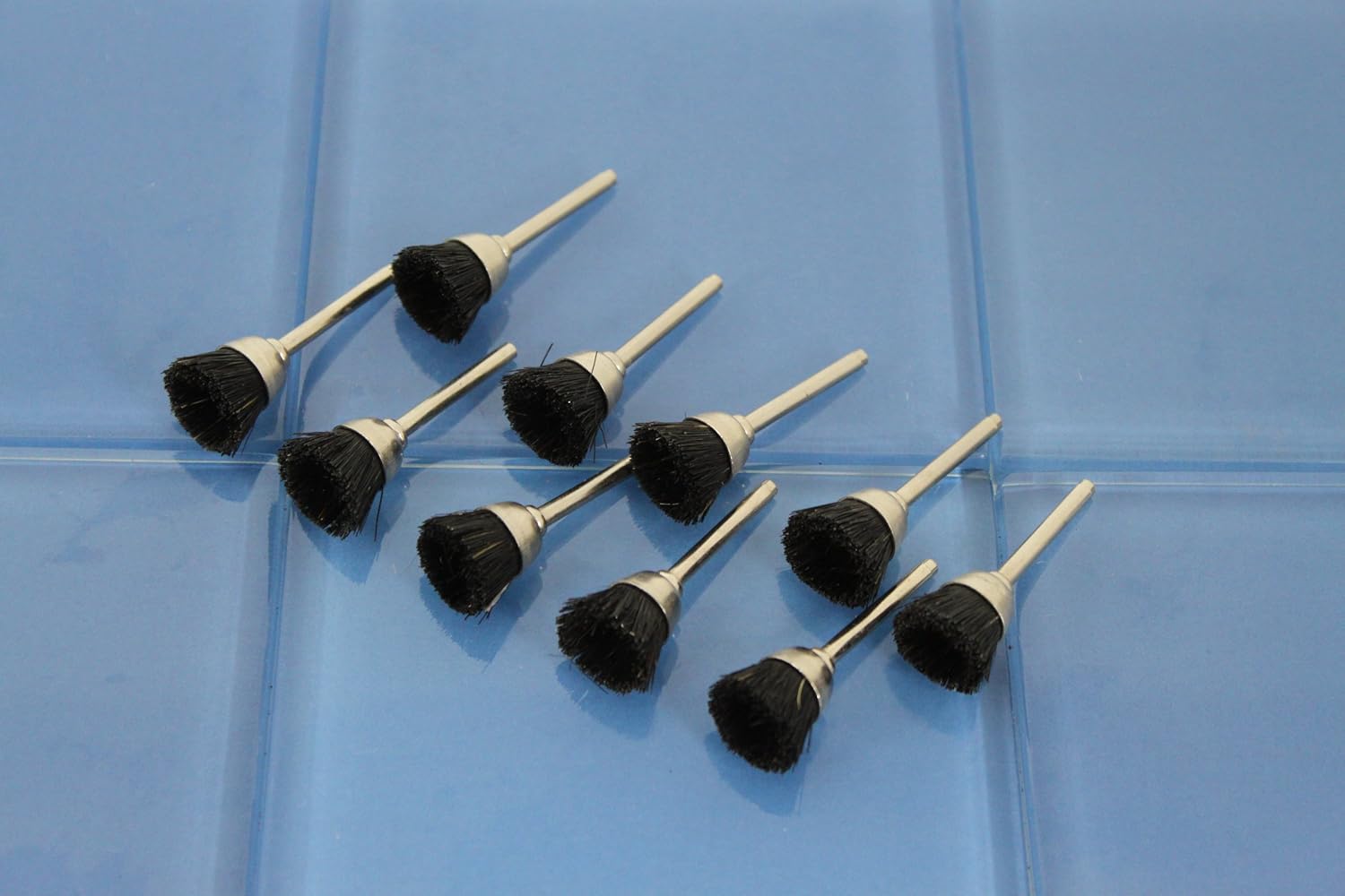 TEMO 10 pc Nylon Plastic Bristle 1/2 inch (13mm) Cup Wire Brush #404 ...