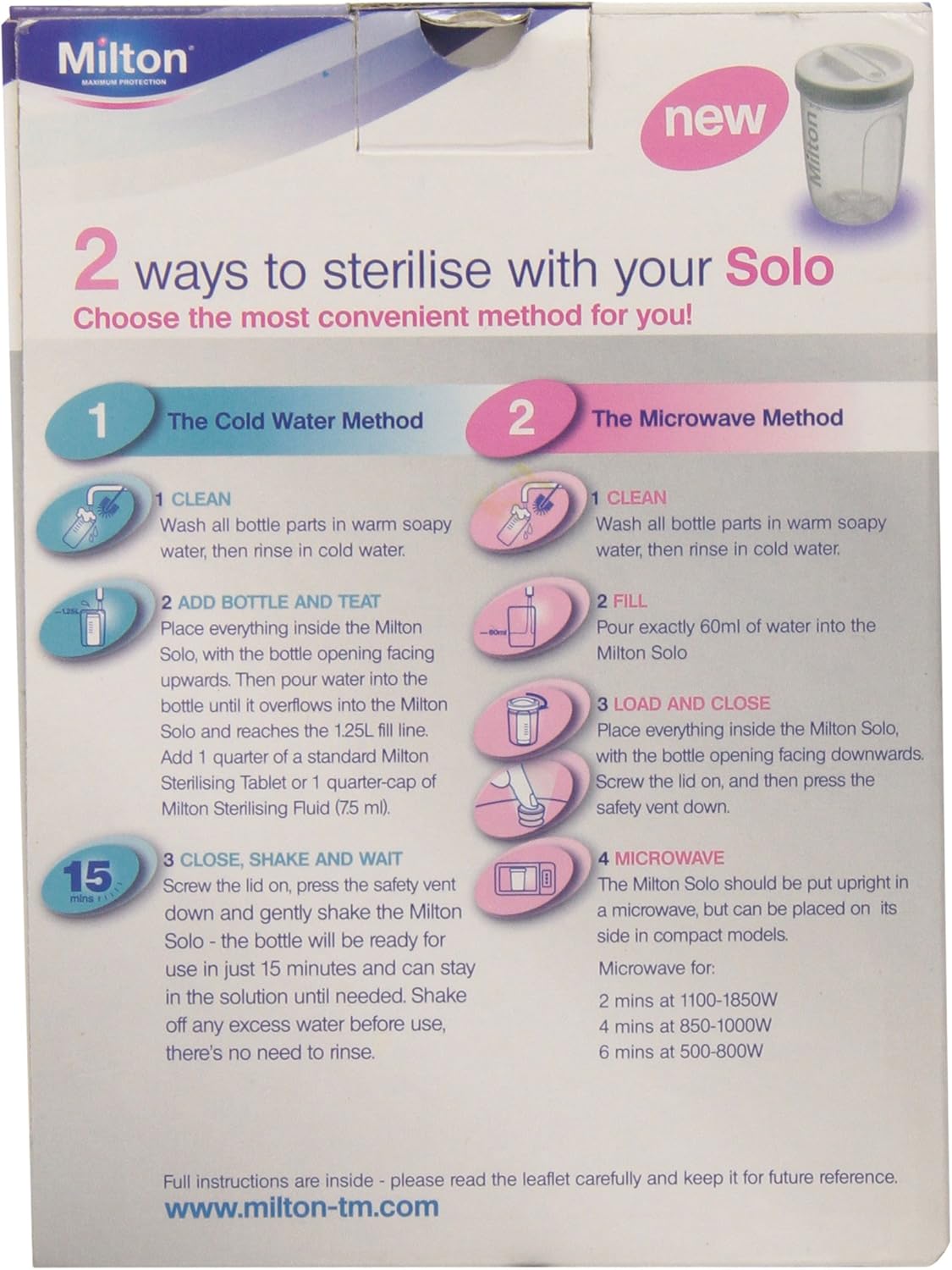amazon milton steriliser