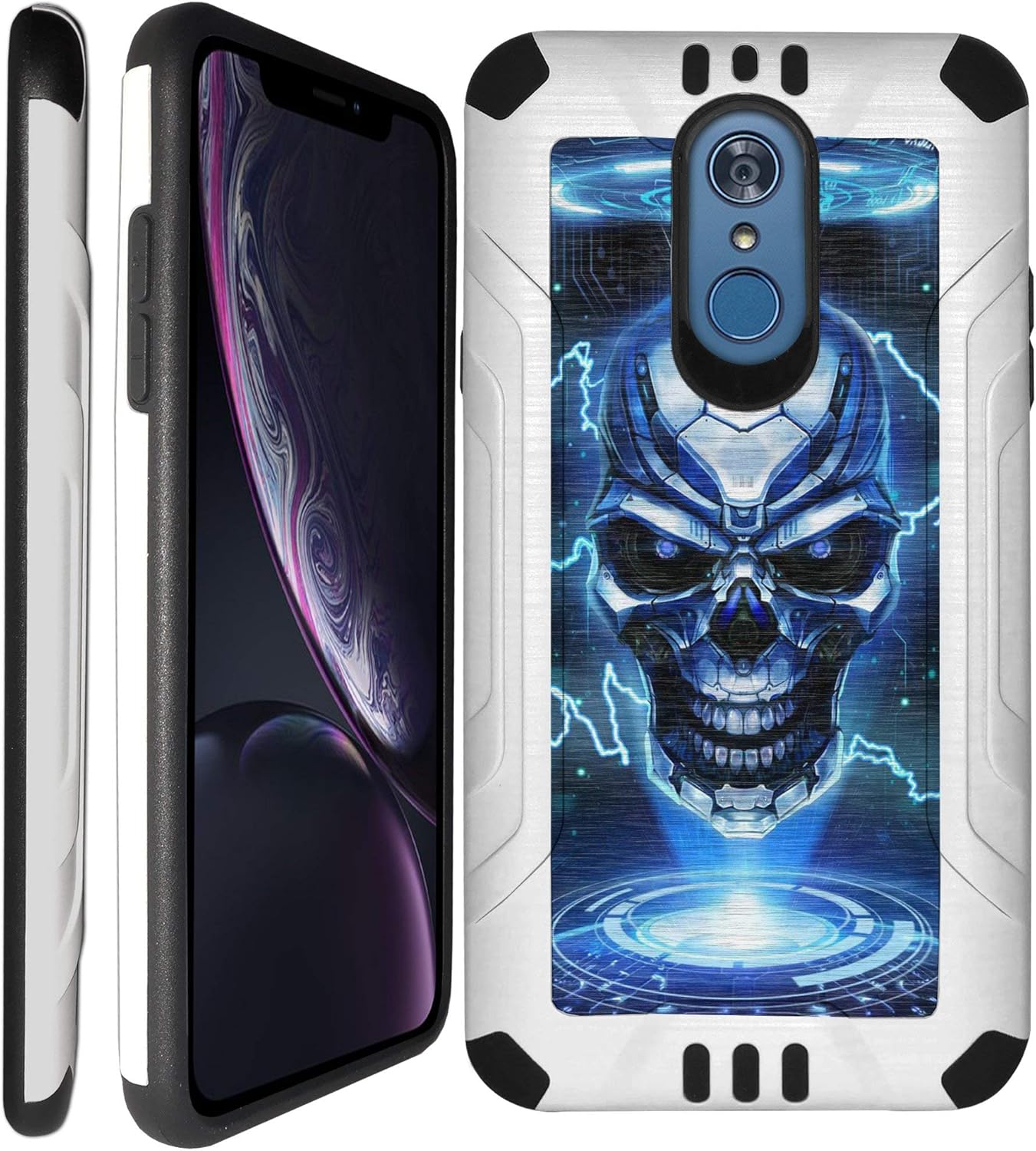 Best Lg Dynasty Tribute Phone Case With Screen Protector Skull