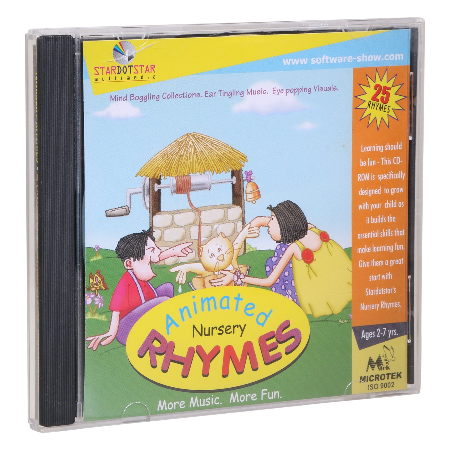 Animated Nursery Rhymes Cd Collection Of 25 All Time Great