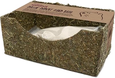 Rosewood Rosewood Rollin' Rodent Sand Bath with 350g Sepiolite Sand
