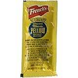 Frenchs Classic Yellow Mustard 7 Gram Packet (Case of 200)