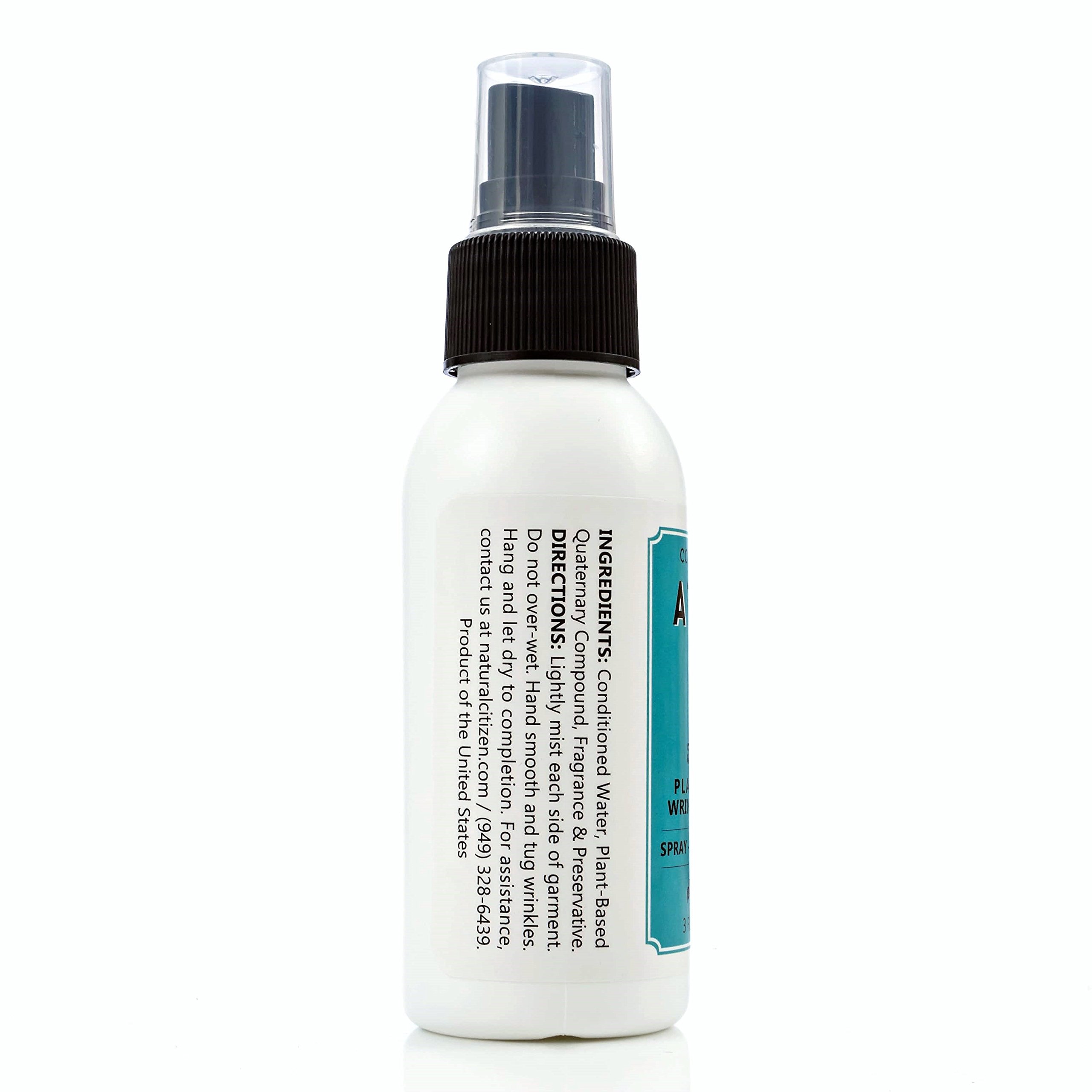 Cold Iron Wrinkle Release Spray for Clothes. Atlas Travel Size 3 fl oz/89 ml. Light Summery Scent. Ironing Alternative. Spray, Smooth, Hang.