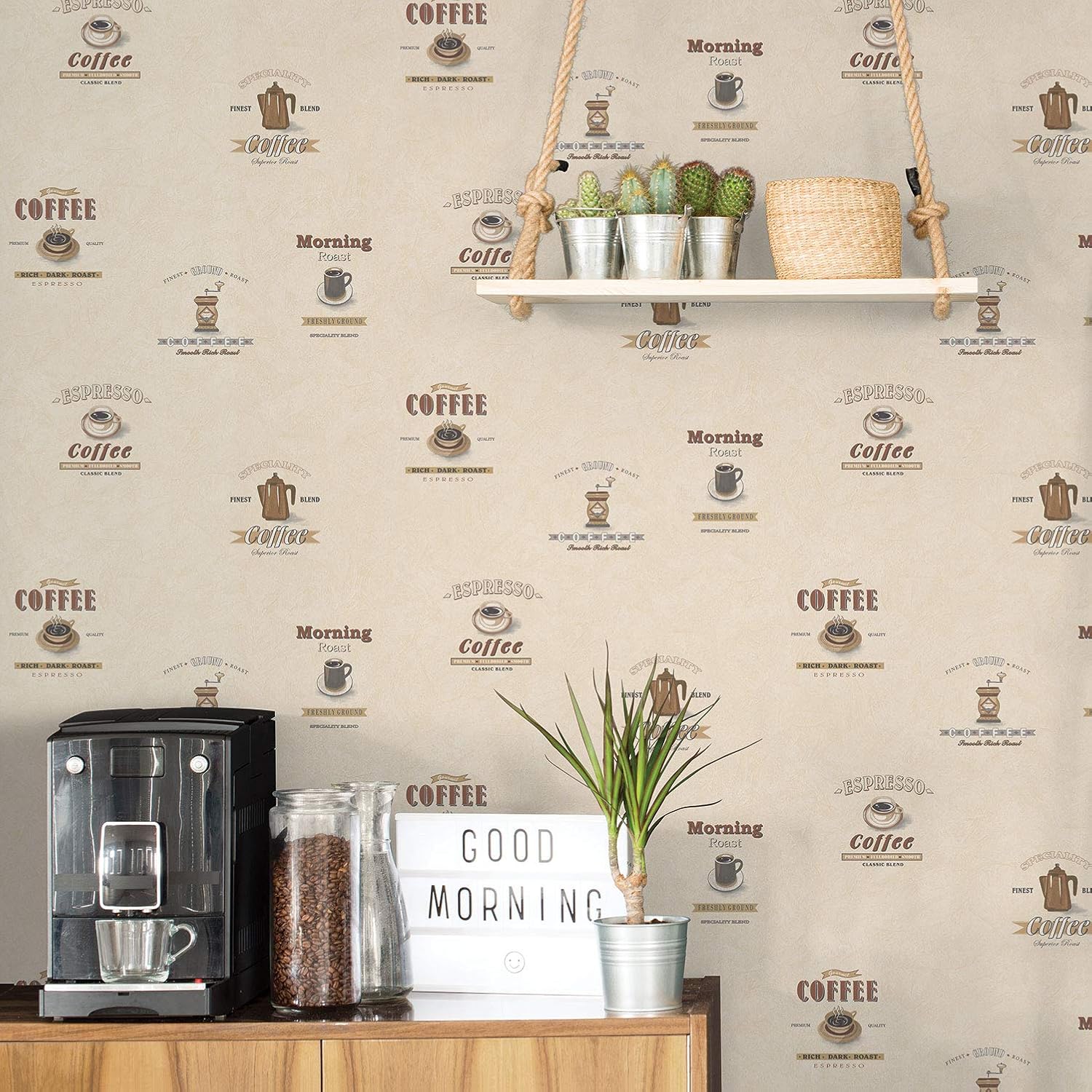 Galerie G12241 Kitchen Recipes Wallpaper, Brown - Image 3