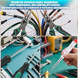 Electrician Tools Kit Set for Men and Women, 8-in-1