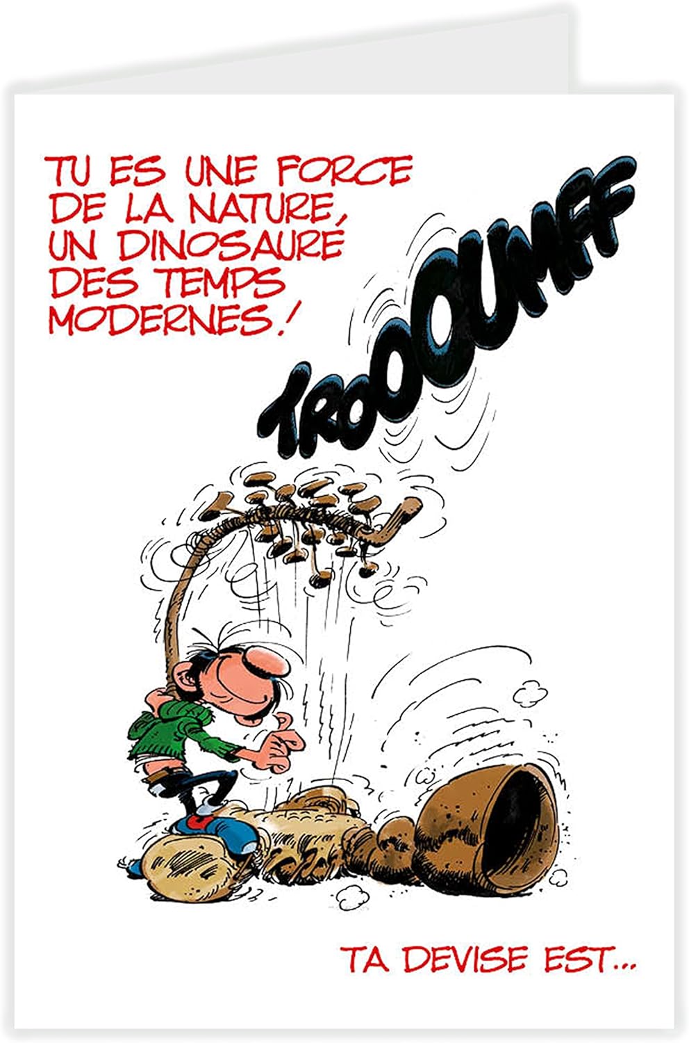 Gaston Lagaffe Glmx 18 Grande Carte Danniversaire Avec Grand Format Enveloppe Illustree Motif Bougies Maxi Geante Cartes Et Papier Cartonne Carte De Vœux Et Enveloppes D Invitation