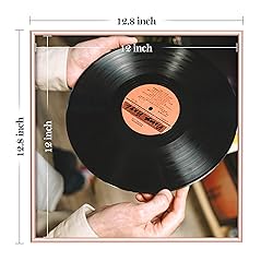 eletecpro 12.5x12.5 Aluminum Record Frame with