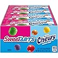 SweeTARTS Mini Chewy, Candy, Mixed Fruit, 1.8 oz, 24 count