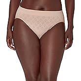 Bali womens Beautifully Confident Seamless Period Underwear Hi-cut, Light Leaks Protection
