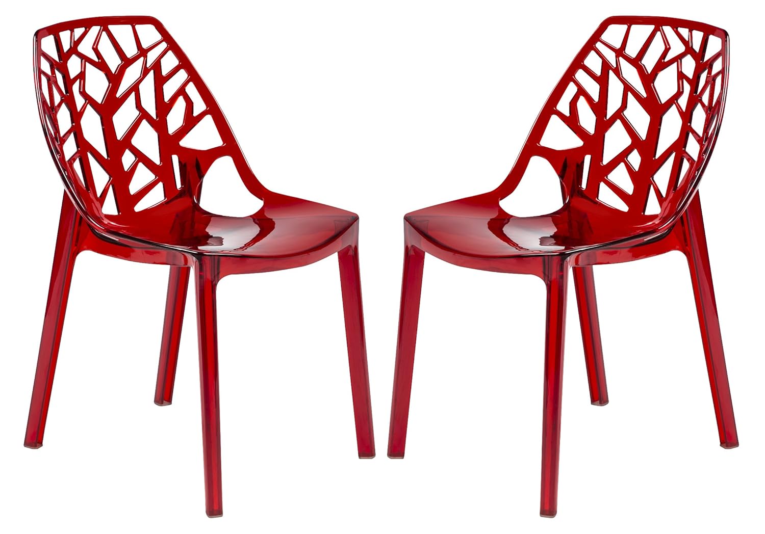 Best red acrylic dining chairs