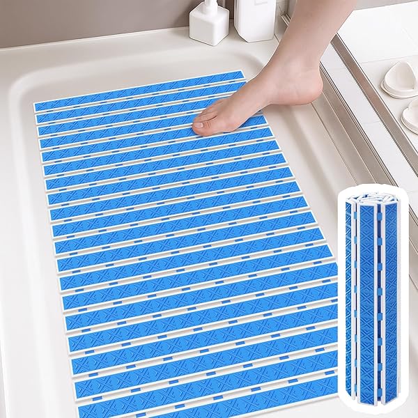 NON SLIP RUBBER BATHTUB & SHOWER MAT –...