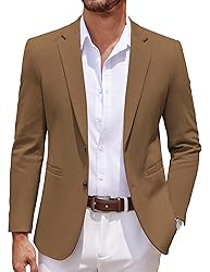 COOFANDY Mens Suit Blazer Classic Fit Casual
