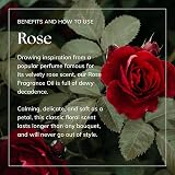 Nikura Rose Fragrance Oil 10ml vegan UK made diffuser candle soap view 6