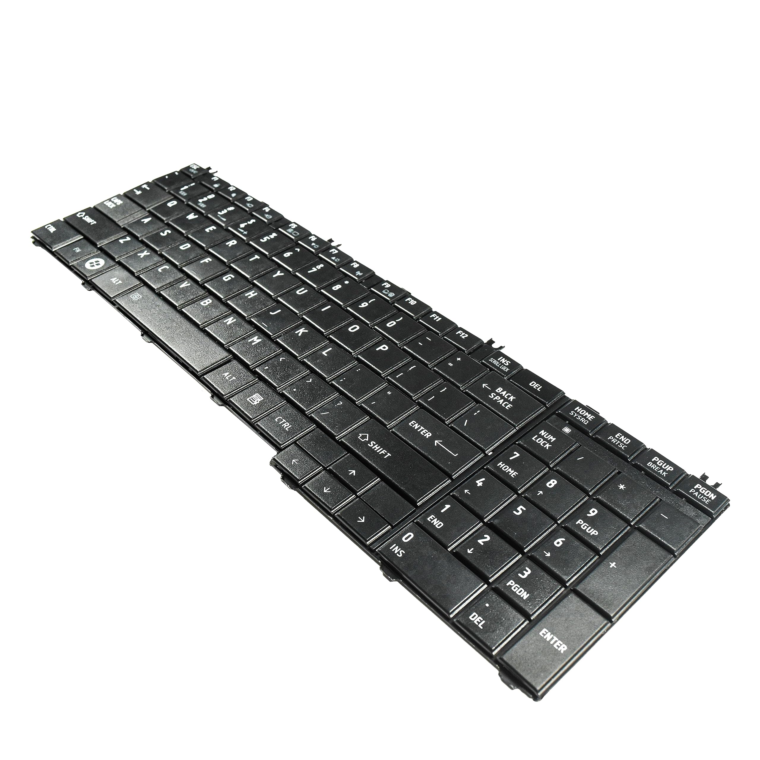 Tastiera Toshiba Satellite C650 Tastiera Nuova Di Ricambio Per Toshiba Satellite C650, C655, C660, C665 E Modelli D, Layout Inglese Ricambio Tastiera Inglese Qwerty