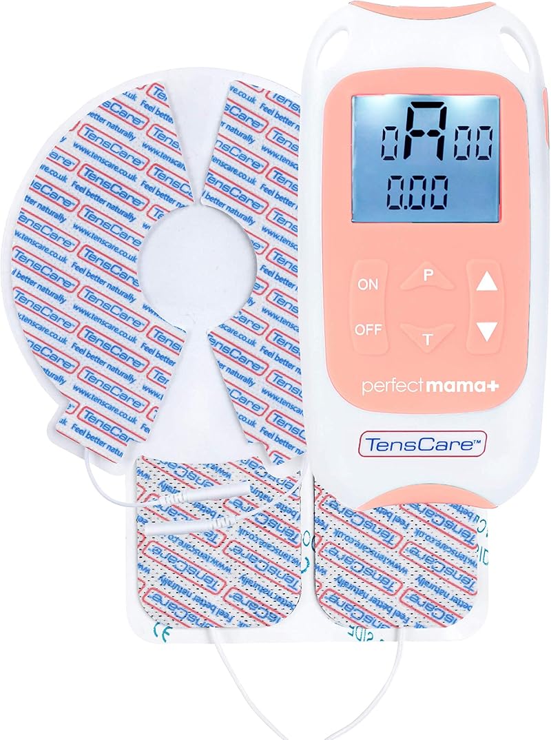 TensCare Perfect mama+ Drug Free Pain Relief for Labour with Contraction Timer