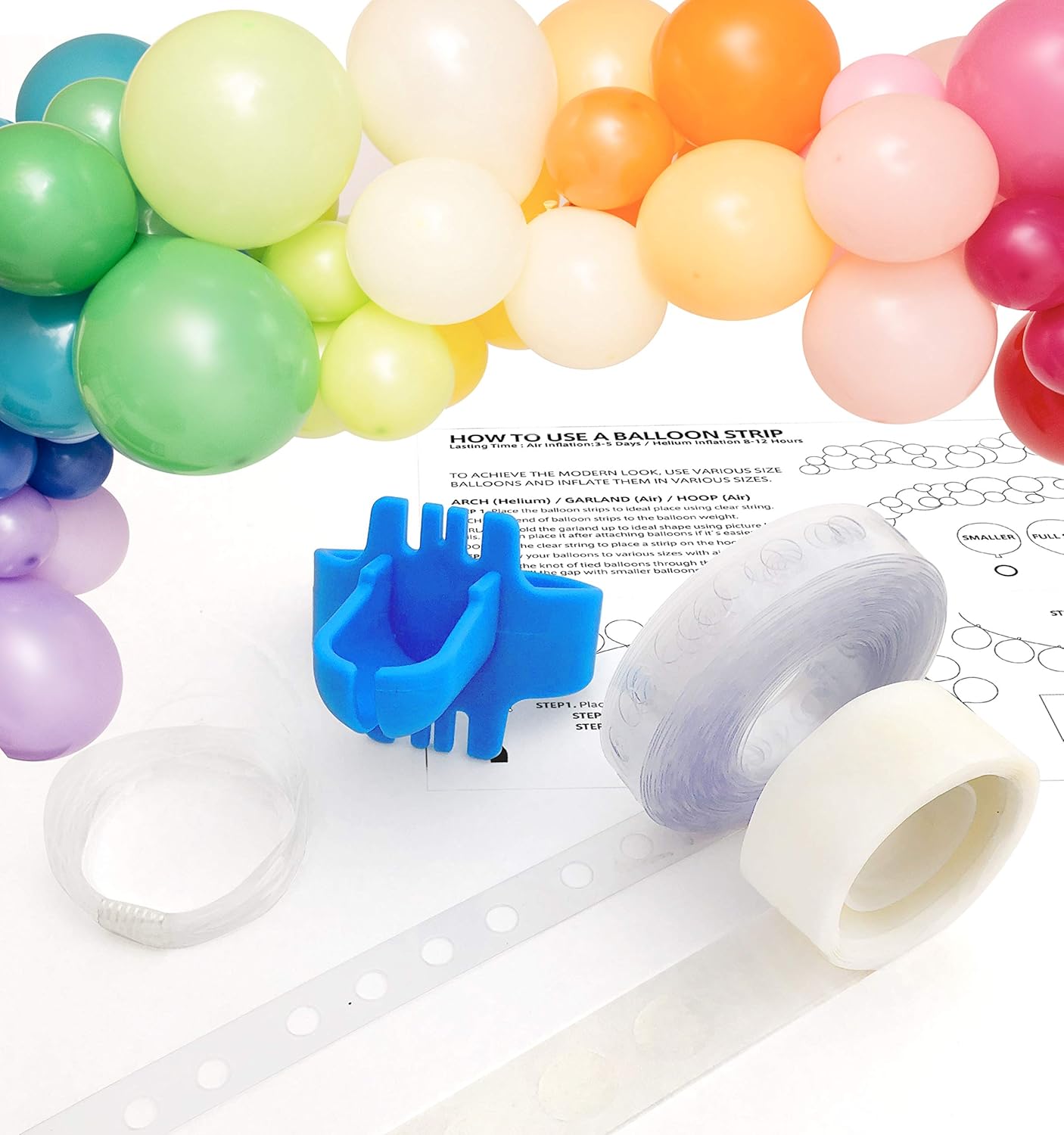 Tool Kit Balloon Garland Arch Decoration Strap Tape with