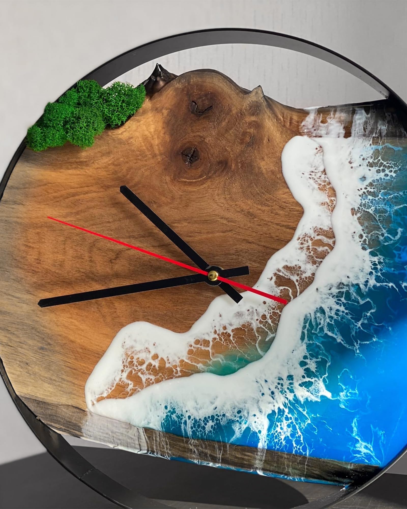 Shabebe Epoxy Resin 2 Gallon Kit, Upgraded Crystal Clear Resin Epoxy Food Safe with Pump, Self Leveling & Bubble Free High-Glossy with Anti-Yellowing for Coating, Casting, Jewelry Making, DIY Craft