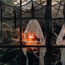 Qtisky Set of 5 Halloween Creepy Gauze Cloth