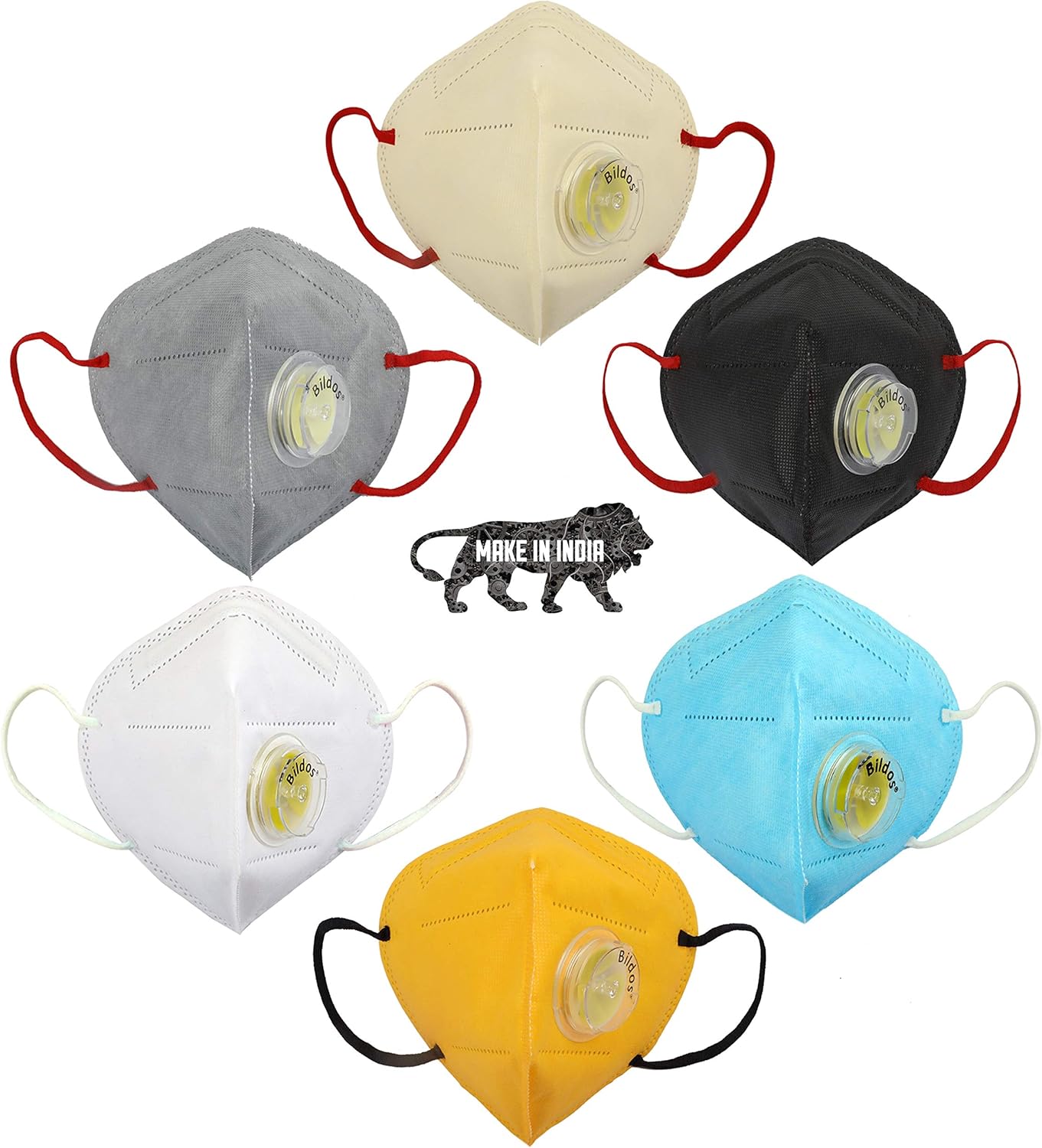 Bildos N95 Washable Face mask CE Certified to protect Mouth droplets