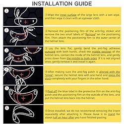 Logto Replacement Motorcycle Helmet Shield for I10
