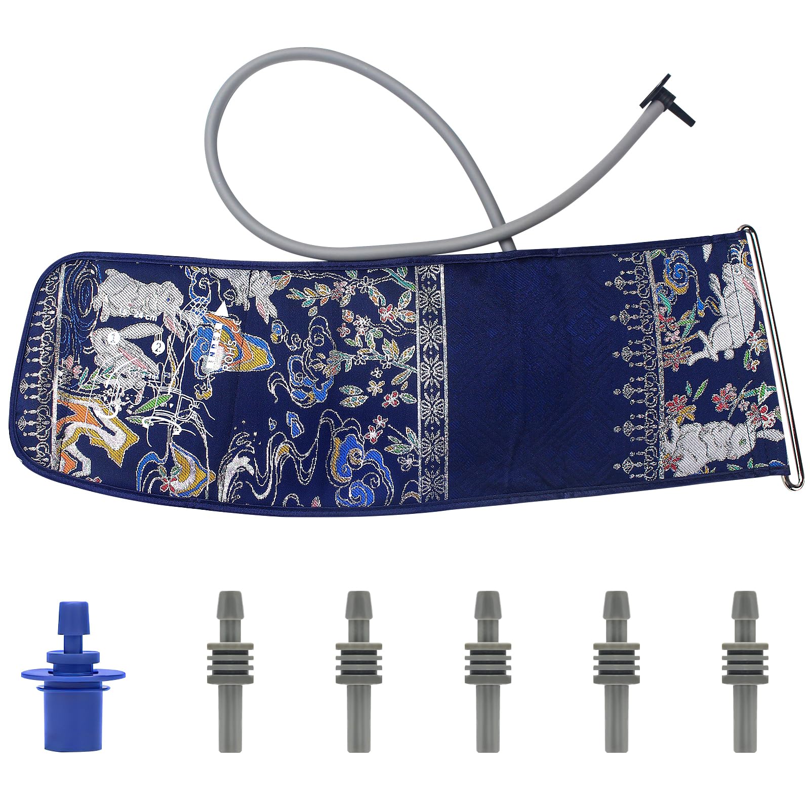 Photo 1 of Small Blood Pressure Cuff for Pediatric/Kids, Child Blood Pressure Cuff(15-24cm) with 6 Different Blood Pressure Connectors are Compatible with Almost All Bp Monitors(Blue)