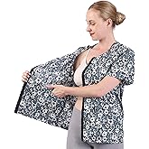 Post Surgery Shirt Mastectomy Recovery Shirt Shoulder Surgery Recovery Shirt with Drain Management Pockets Unisex