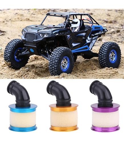 Filtre à Air En éponge Pour Voiture RC 1/10 - Compatible HSP 02028 - Protection Moteur - 12