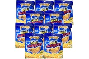 Phillippine Brand Naturally Delicious Dried Mangoes Tree Ripened 3.5 oz 10 Pack