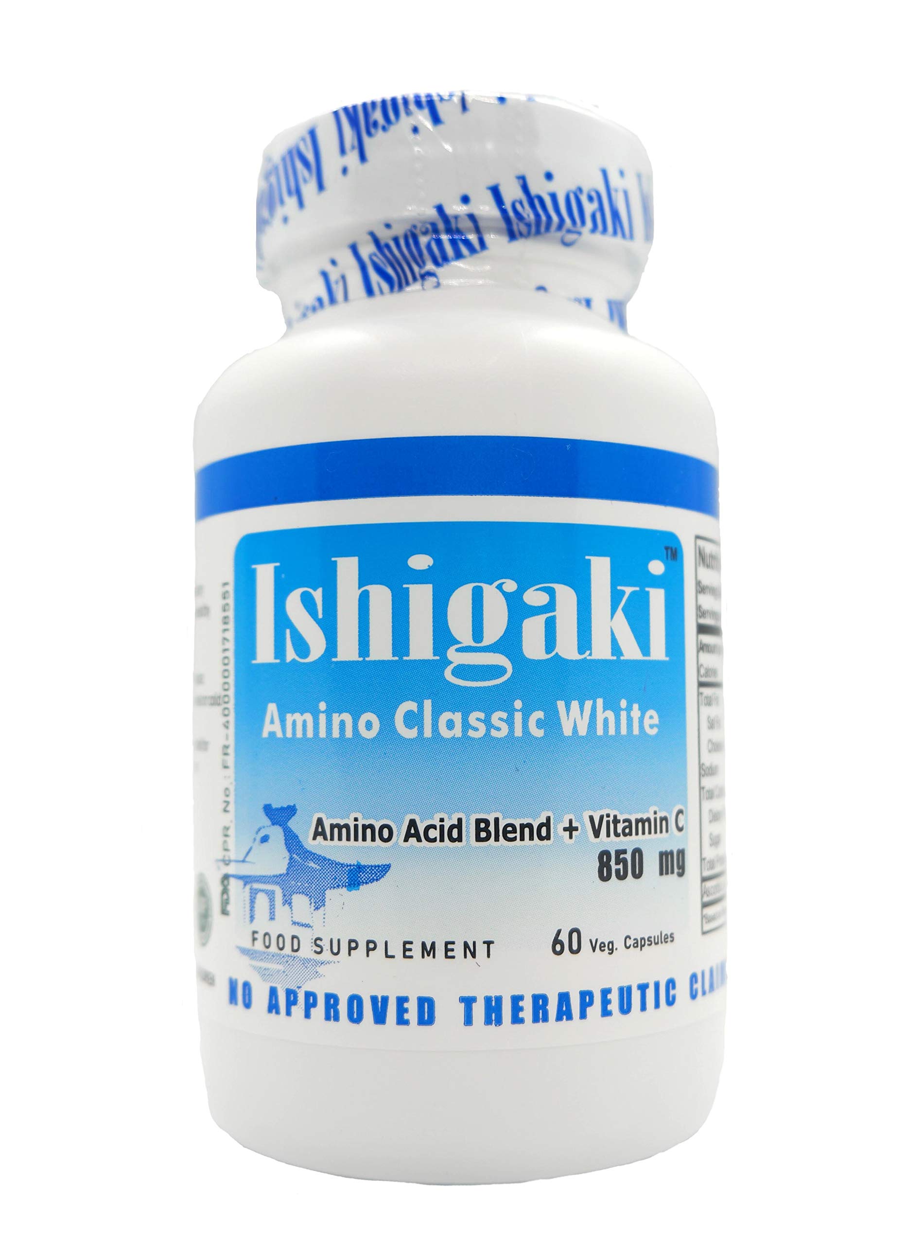 ishigaki glutathione amazon Ishigaki Amino Classic White Glutathione Amino Acid Blend 850 Milligram 60 Capsules in Kenya