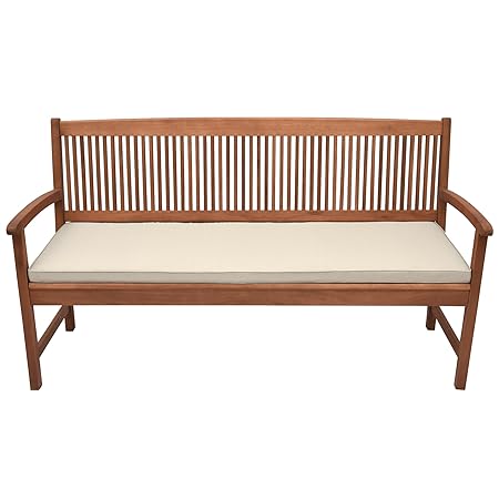 Beautissu Outdoor Bench Cushion Base Bk Comfortable Cushion 180 X