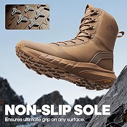 NORTIV 8 Men's Military Tactical Boot Lightweight