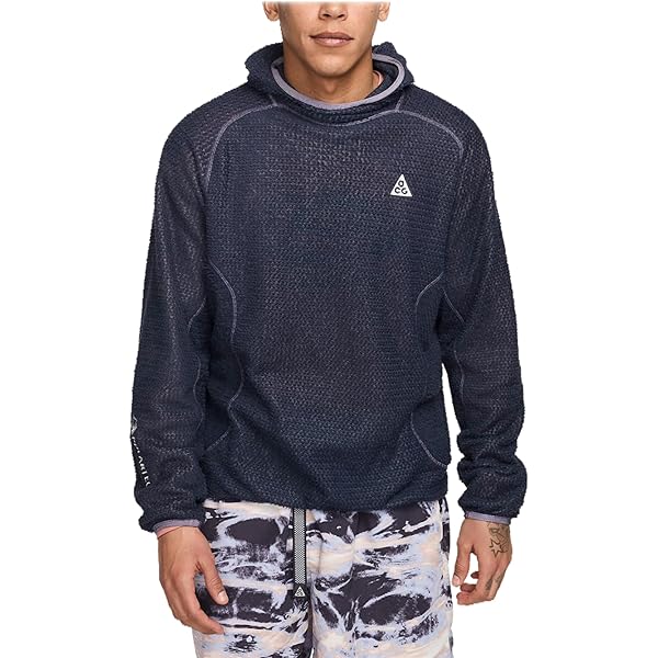 Nike UNISEX Adult ACG Dri-FIT Happy Arachnid 1/2 Zip Top Hoodie