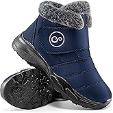 Winter Snow Boots for Women Waterproof: Fur Lined Warm Womens Boots Anti Slip Hook Loop Comfortable Booties Outdoor