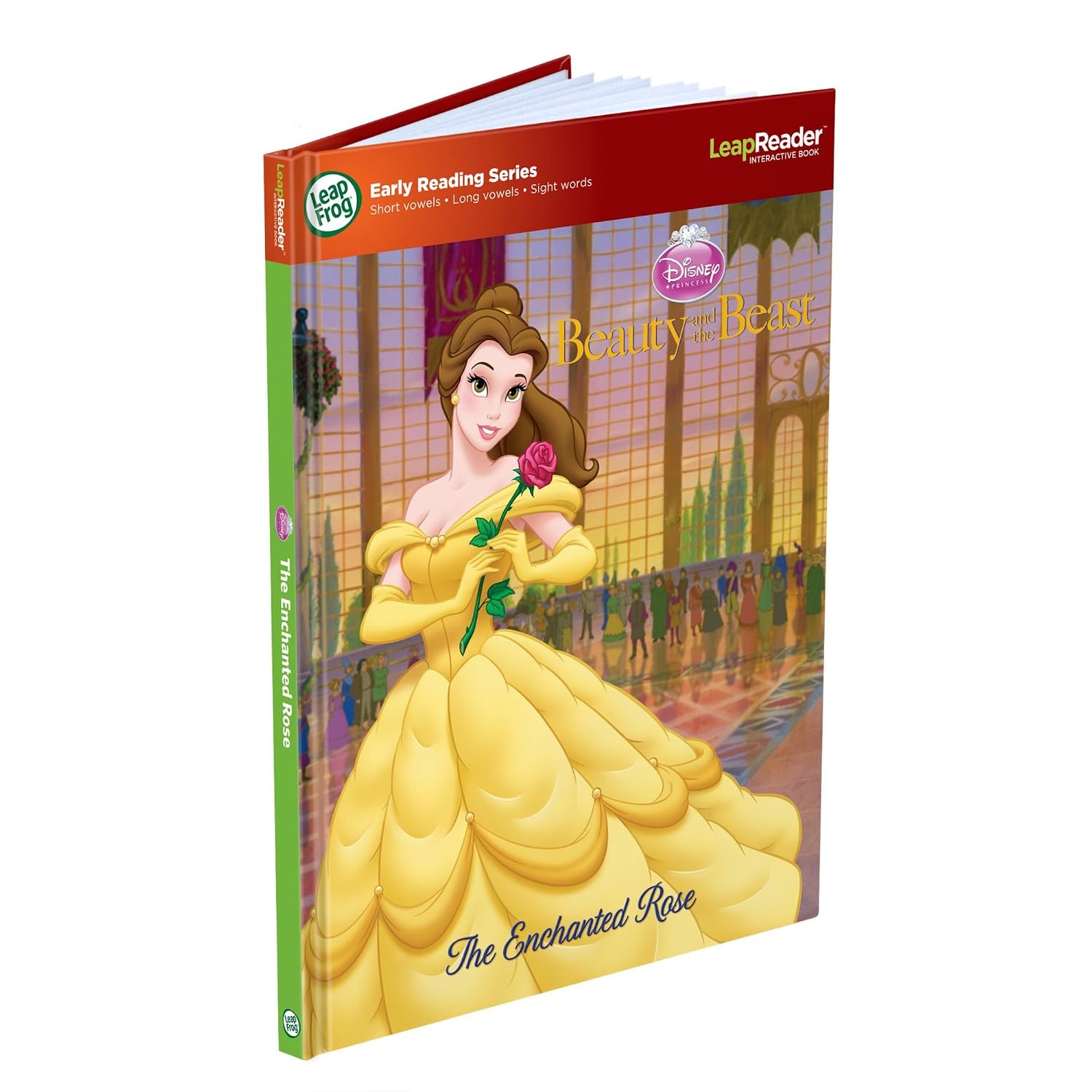 LeapFrog LeapReader Book Disney Beauty and the Beast The Enchanted Rose (works with Tag)