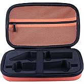 ITEQ Hard Storage Case for Klein Tools - Custom Fit for Circuit Breaker Finder ET310, RT250 Outlet Tester, NCVT Voltage Tester & Accessories | Waterproof, Shockproof, Dustproof (Orange)