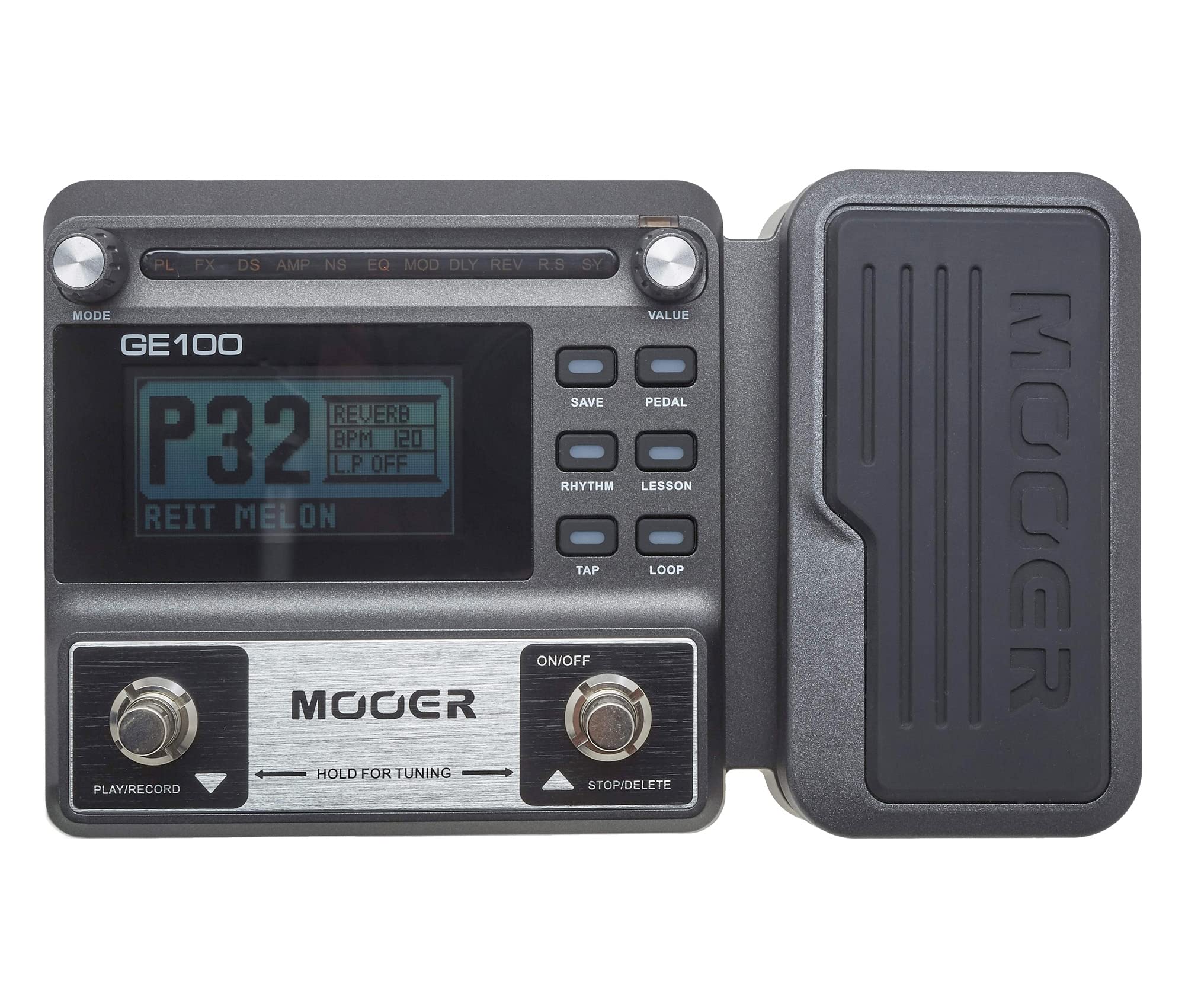 MOOER ME GE 100 Multi Effect Device GE100, Black