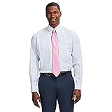 IZOD Men's Dress Shirt Regular Fit Long Sleeve