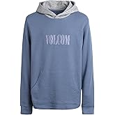 Volcom Boys Hoodie Tee - Stone Dyed Striped and Henley Hooded Long Sleeve Shirts - Comfortable Casual Hoodies for Boys (8-16)