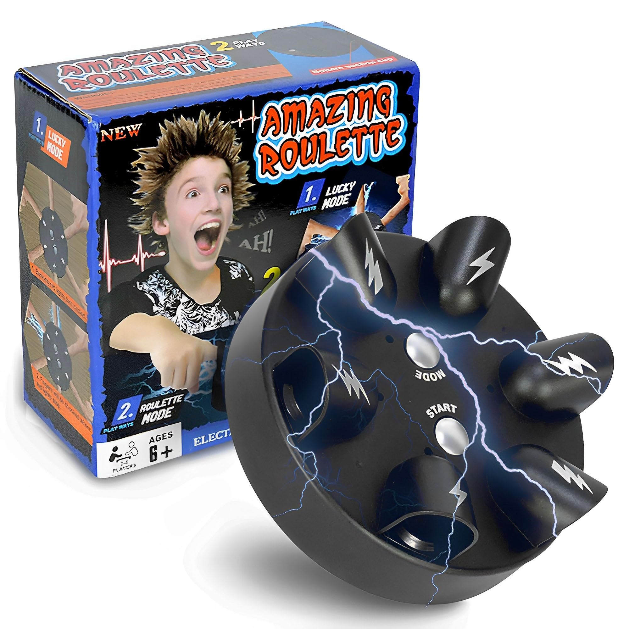 WYFCR Electric Shock Lie Detector, Shocking Shot Roulette, Party Drinking Game