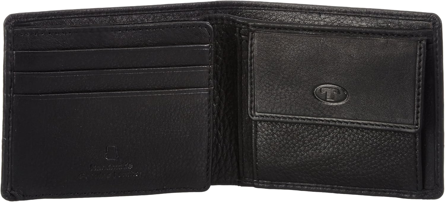 Tom Tailor Acc Mens Jerrie Börse Klein Wallets Black Schwarz (Schwarz 60) Size: 11x9x1 cm (B x H x T), Black - Schwarz (Schwarz 60) - Image 4