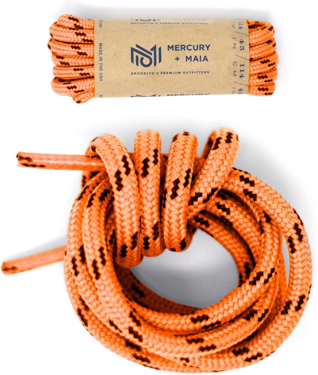 work boots with wire laces