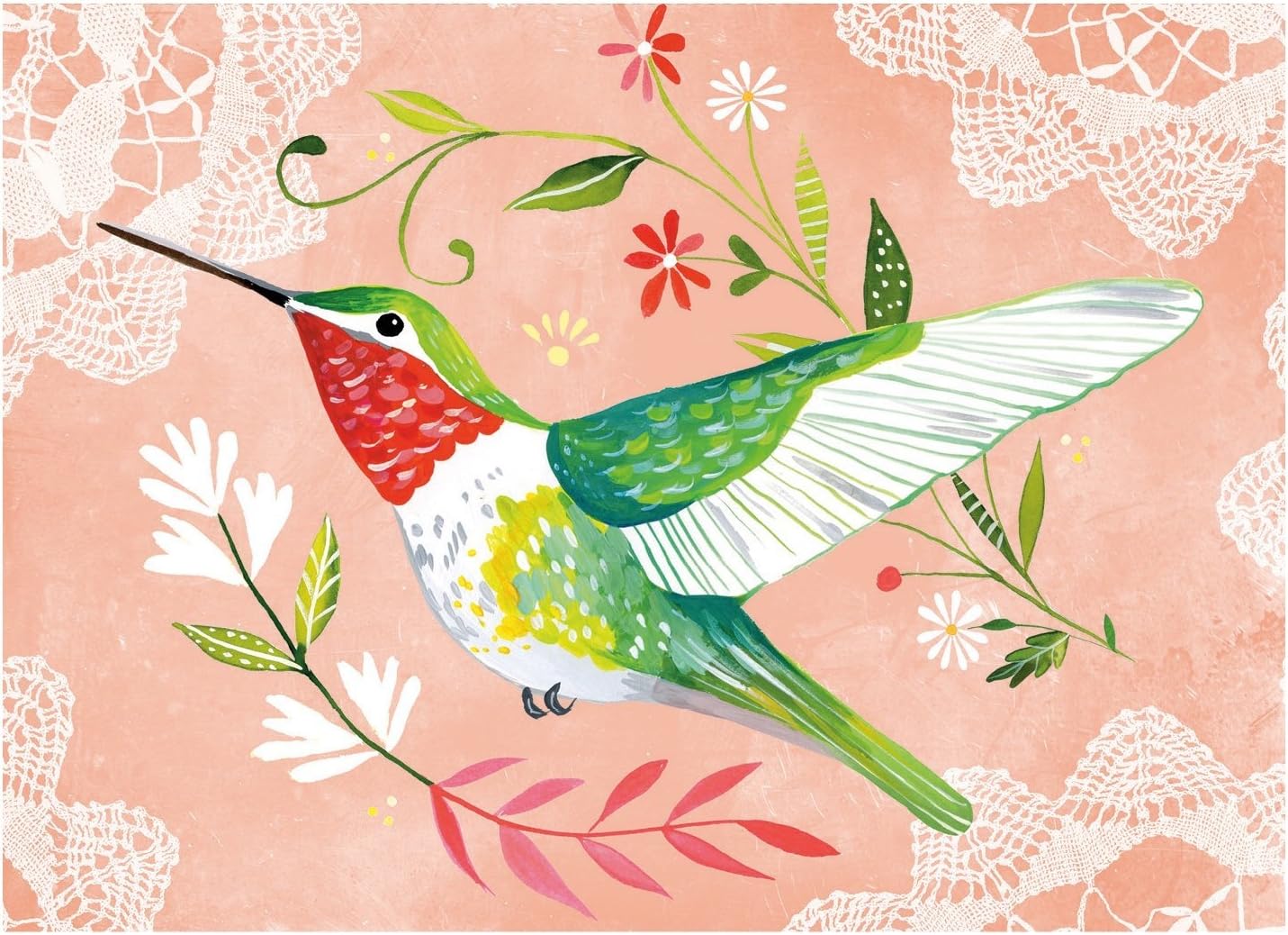 Katie Daisy 10Count Recycled Note Cards