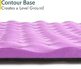 Trail Outdoor Leisure Trail Camping Mat 15mm Contour EVA Purple view 4