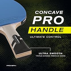 PRO SPIN Ping Pong Paddles - Professional Level