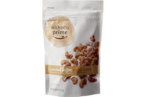 Wickedly Prime Roasted Cashews, Coconut Toffee, 8 Ounce