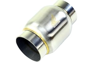 TOTALFLOW 6646 Mini Race Exhaust Muffler | 304 Stainless Steel | 3.5" Inner Diameter Inlet - 3.5" Outer Diameter Outlet