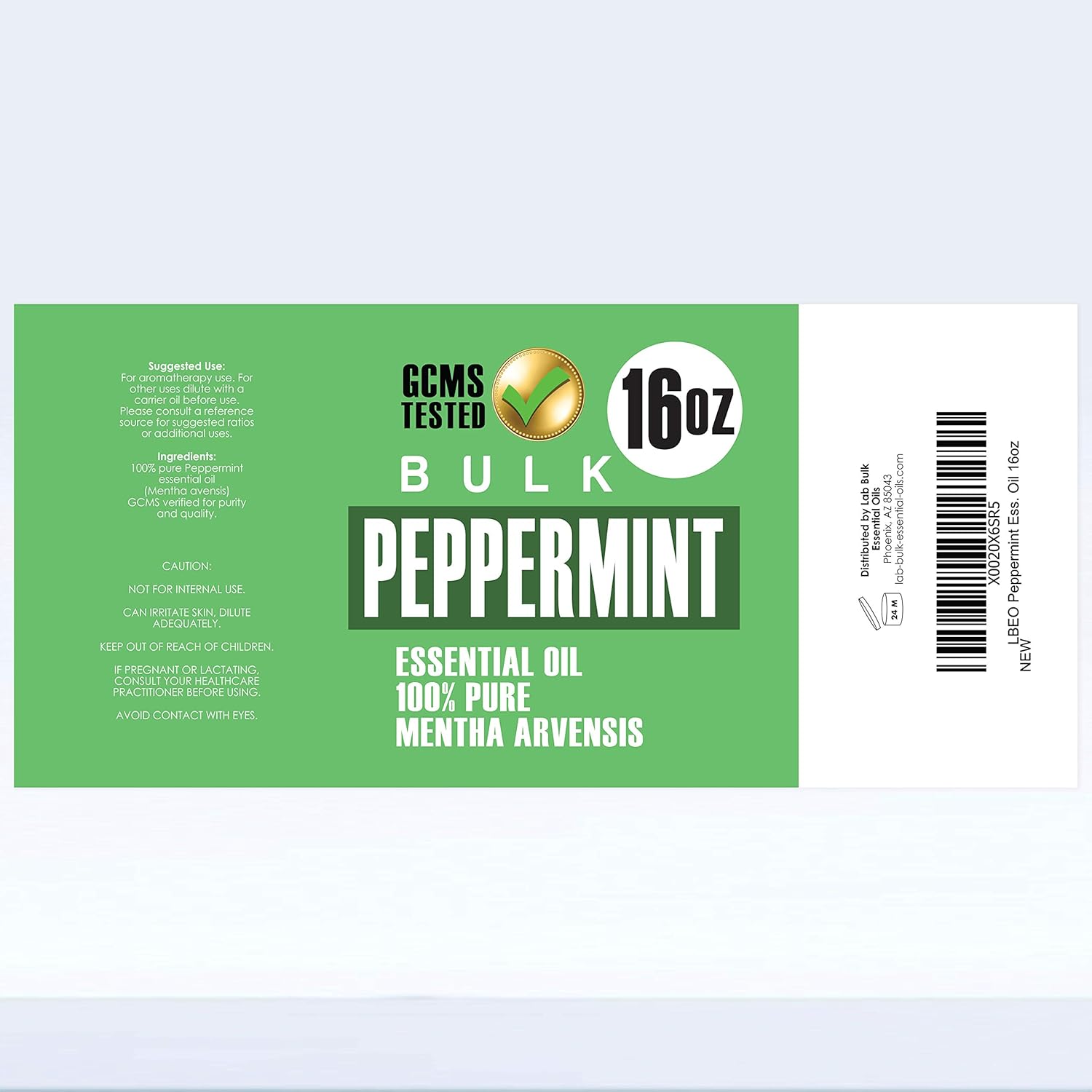 Amazon Com 16oz Bulk Peppermint Essential Oil Giant 16 Ounce Bottle Therapeutic Grade Peppermint Oil Perfect For Aromatherapy Diffuser Help Repel Mice Rats Candle Soap Making Lotions Body Wash Health