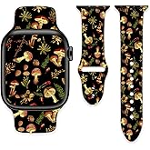 Watch Bands Compatible with Apple Watch Band 38mm 40mm 41mm for Women Men, Soft Sport Strap Silicone Replacement Wristband for iWatch Series SE 10 9 8 7 6 5 4 3 2 1