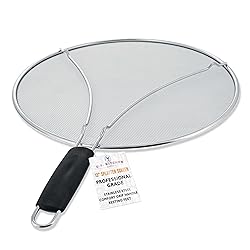U.S. Kitchen Supply Stainless Steel Splatter Guard