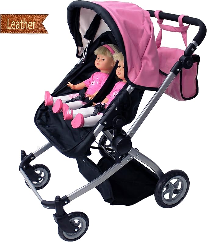 malibu double doll stroller